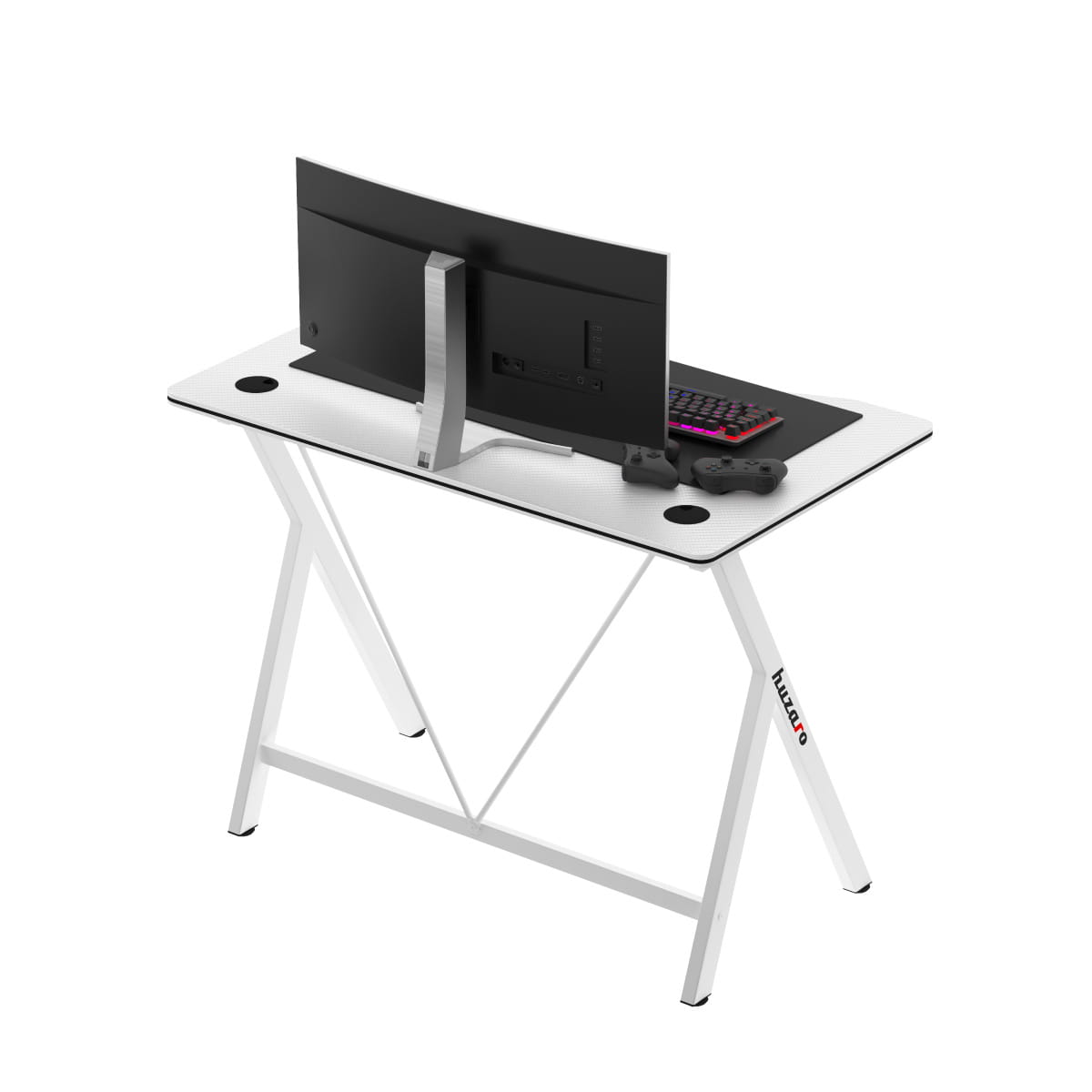 Huzaro Hero 1.4 White 100 cm Gaming Desk