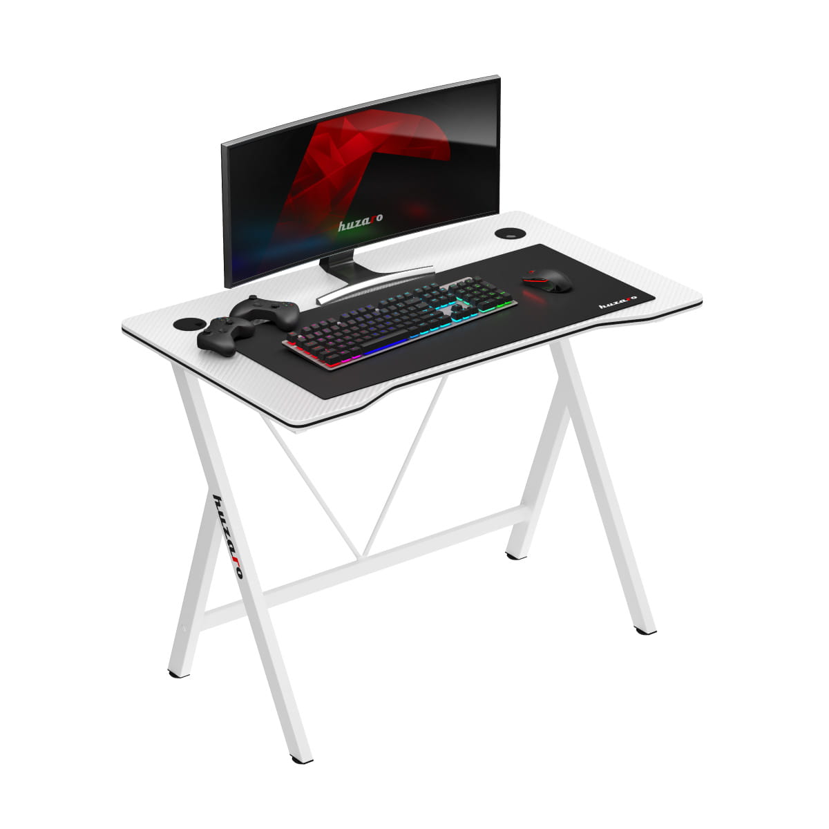 Huzaro Hero 1.4 White 100 cm Gaming Desk