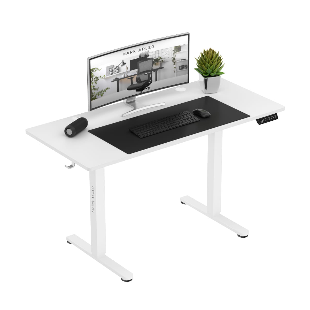 Mark Adler Leader 7.0 White 120 cm electric desk