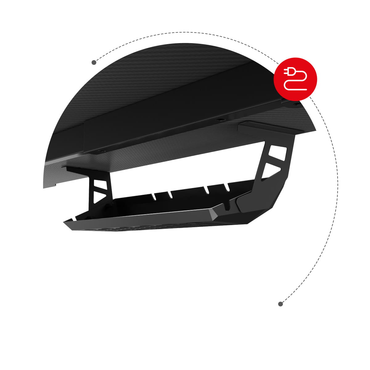 Huzaro Hero 4.8 RGB 160 cm Gaming Desk