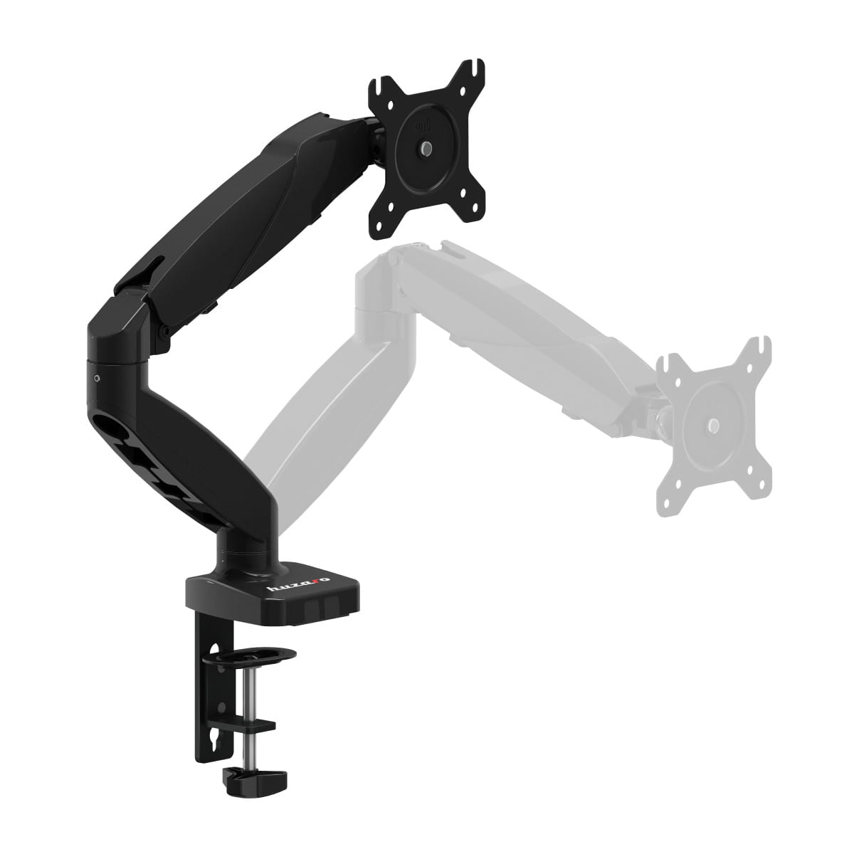HUZARO Motion 1.2 swivel monitor mount