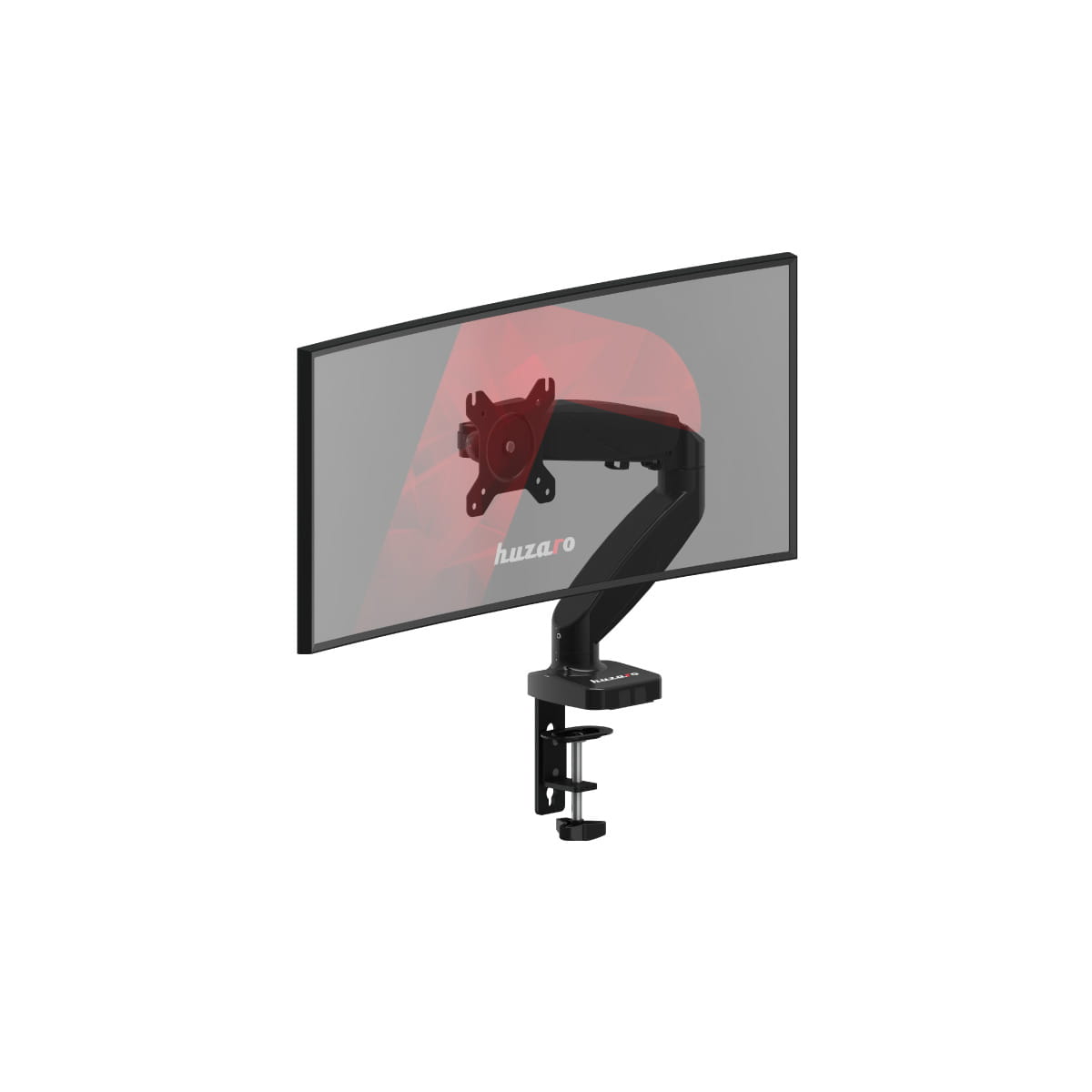 HUZARO Motion 1.2 swivel monitor mount