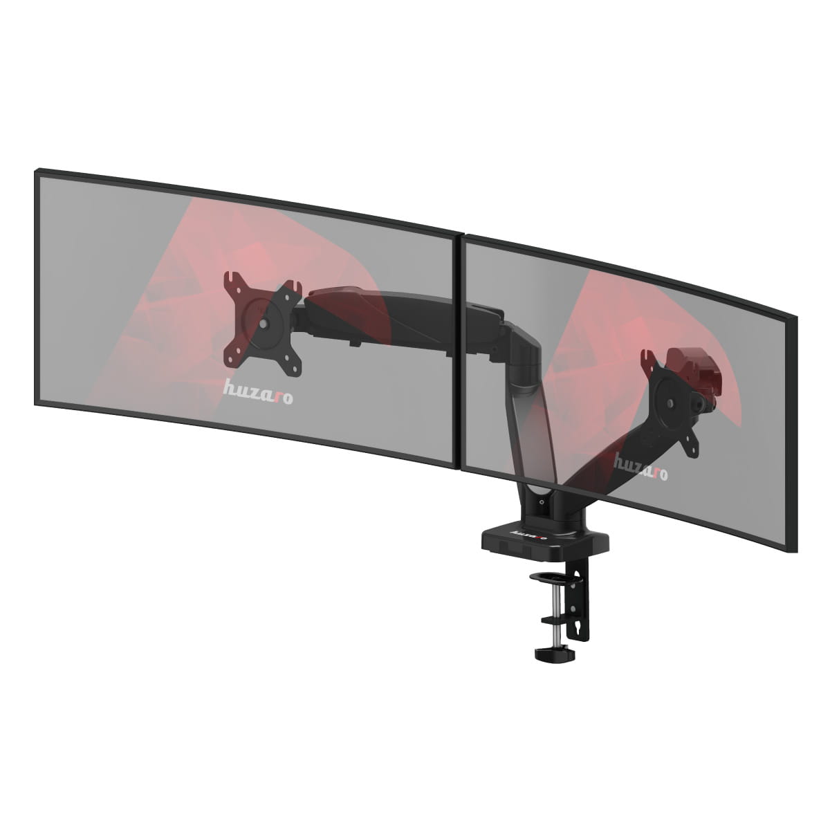 Huzaro Motion 2.2 swivel mount for two monitors