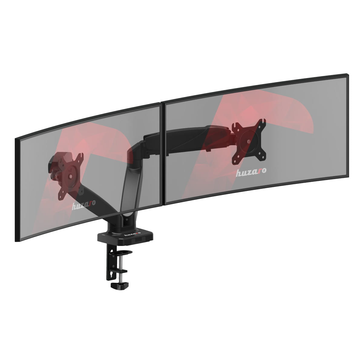 Huzaro Motion 2.2 swivel mount for two monitors