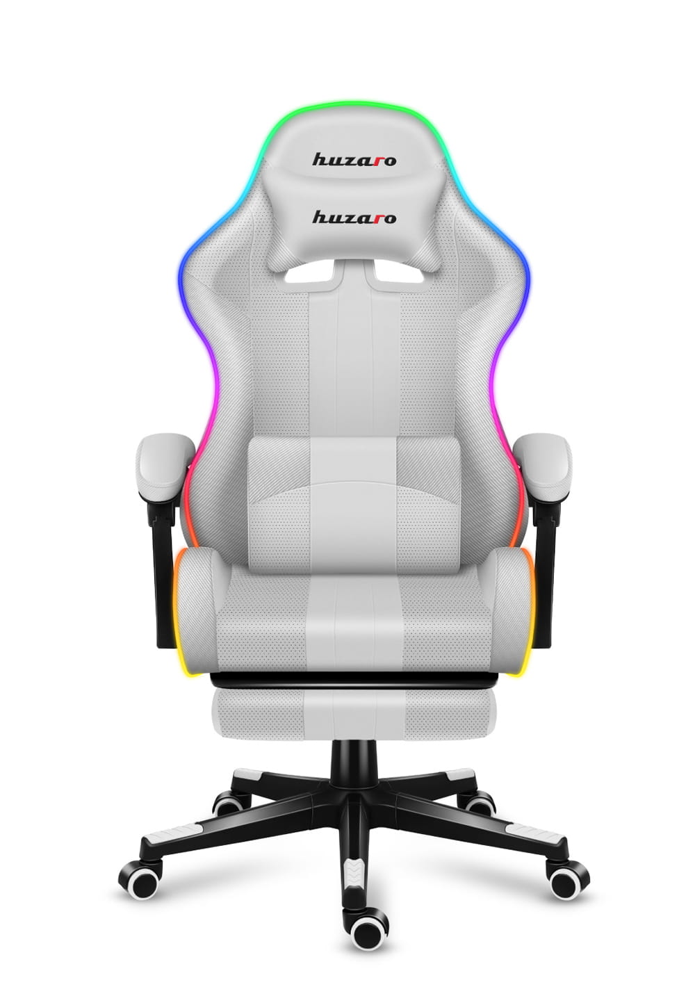 HUZARO Force 4.7 White RGB Gaming Chair – OUTLET