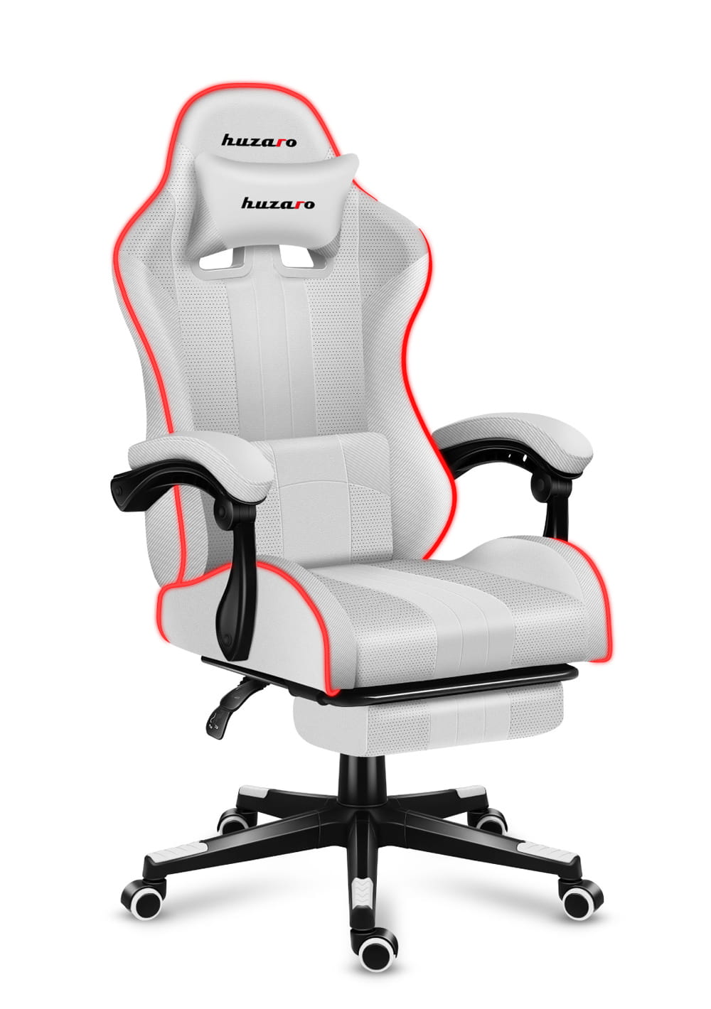 HUZARO Force 4.7 White RGB Gaming Chair – OUTLET