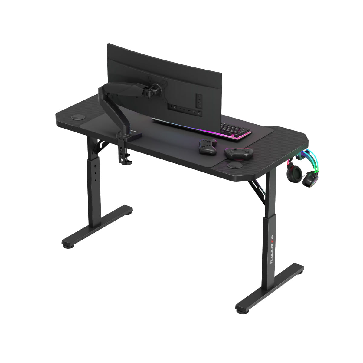 Huzaro Hero 2.6 Black 120 cm Gaming Desk