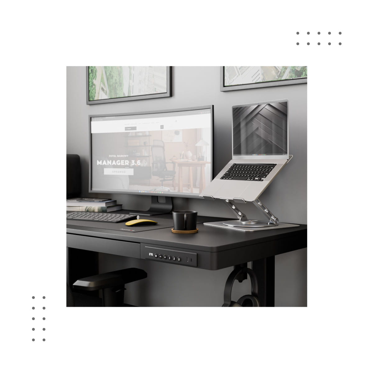 Mark Adler Stand 3.2 swivel laptop stand