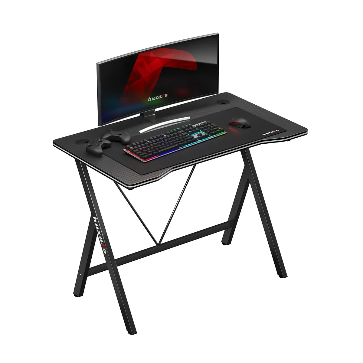 Huzaro Hero 1.4 Black 100 cm Gaming Desk