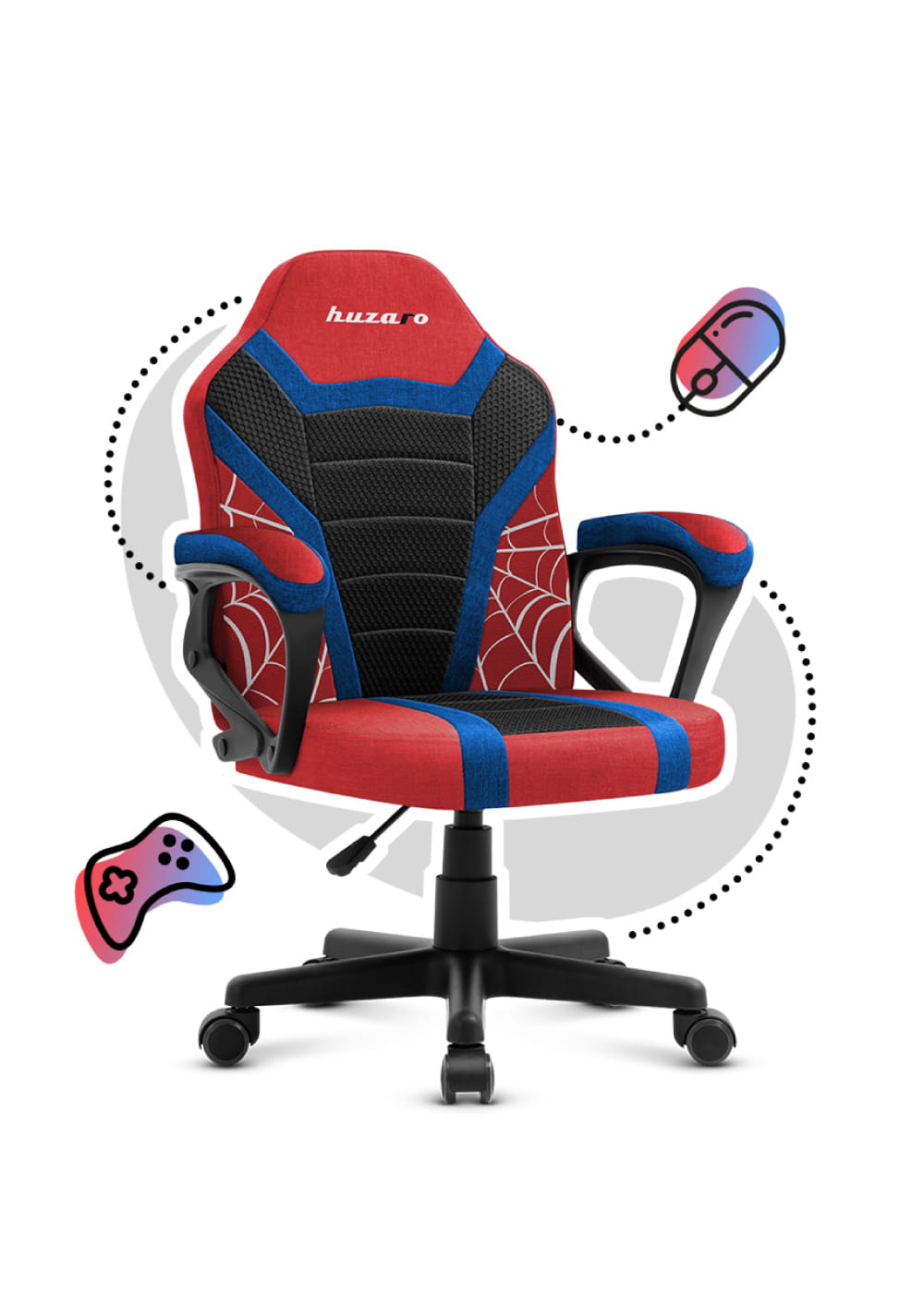Huzaro Ranger 1.0 Spider Mesh Children’s Gaming Chair – OUTLET