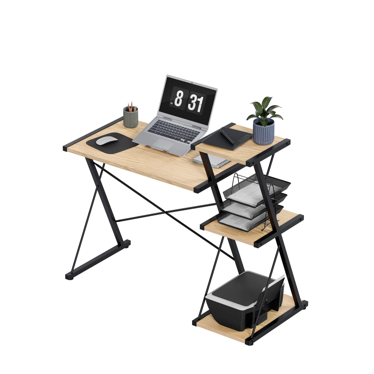 Mark Adler Leader 3.5 Craft 116 cm desk with shelves