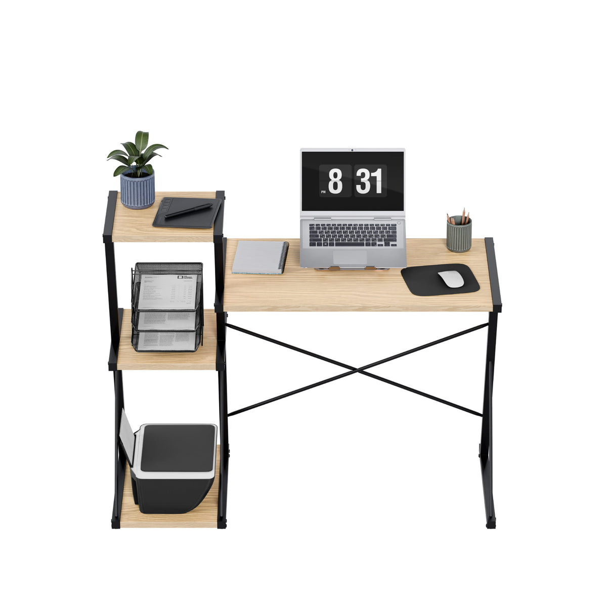 Mark Adler Leader 3.5 Craft 116 cm desk with shelves