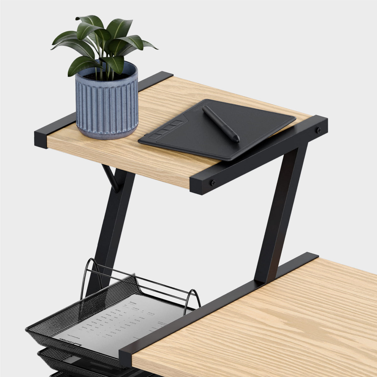 Mark Adler Leader 3.5 Craft 116 cm desk with shelves