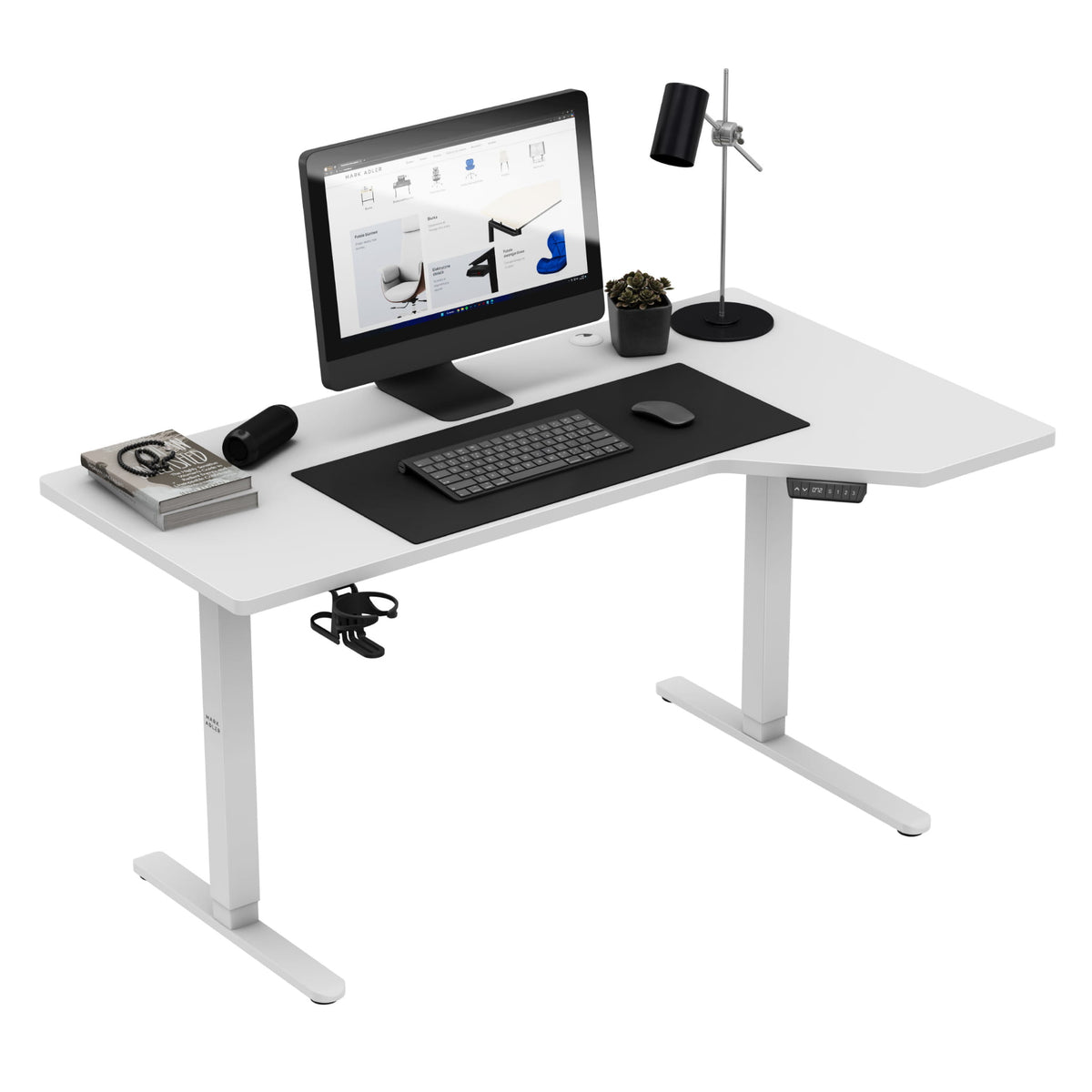 Mark Adler Leader 9.1 White 145 cm electric desk