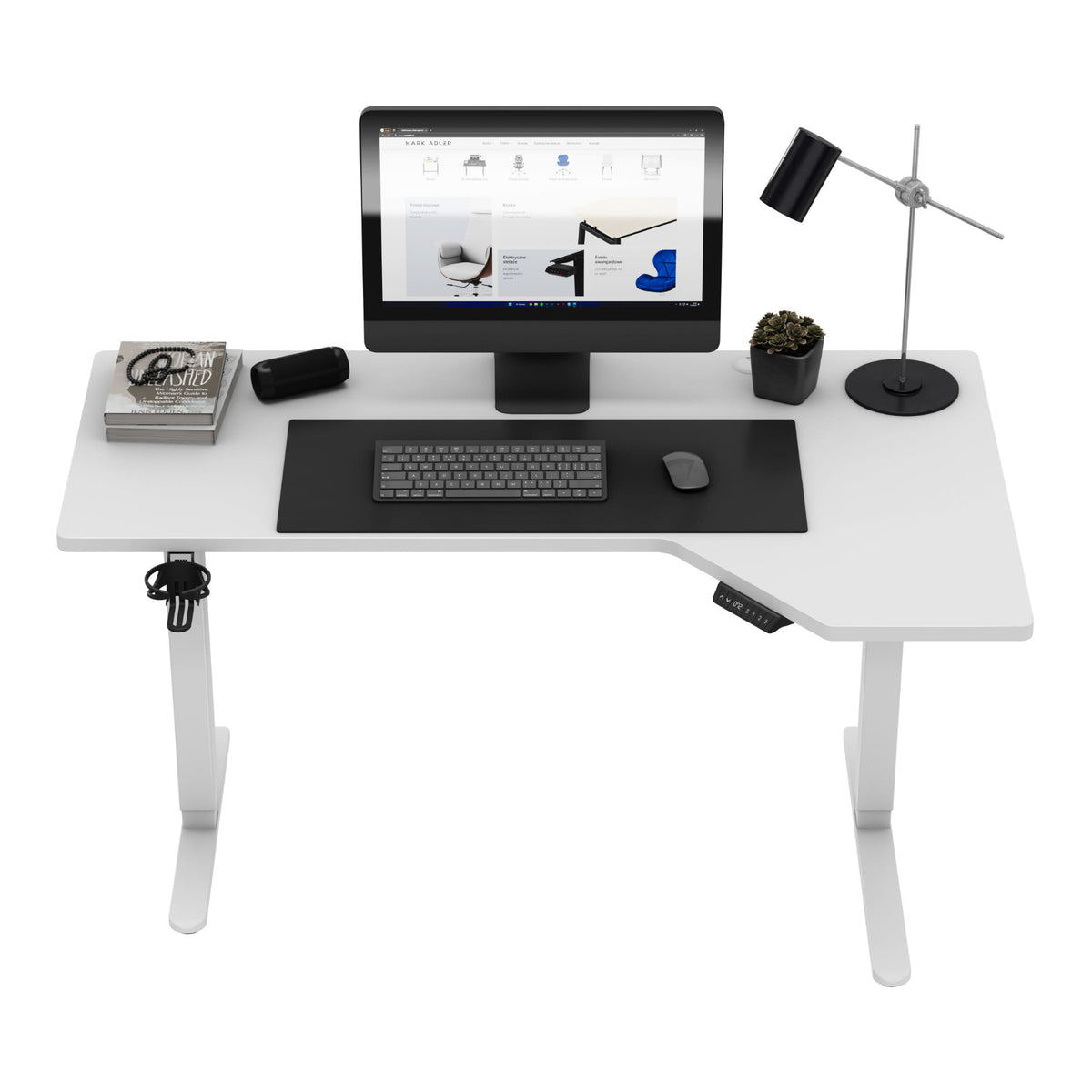 Mark Adler Leader 9.1 White 145 cm electric desk