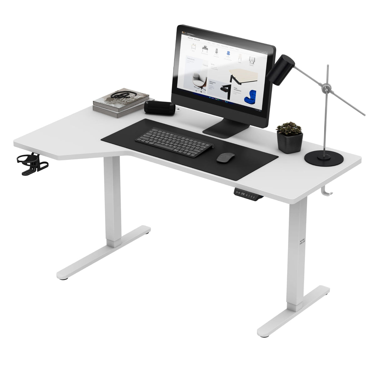 Mark Adler Leader 9.1 White 145 cm electric desk