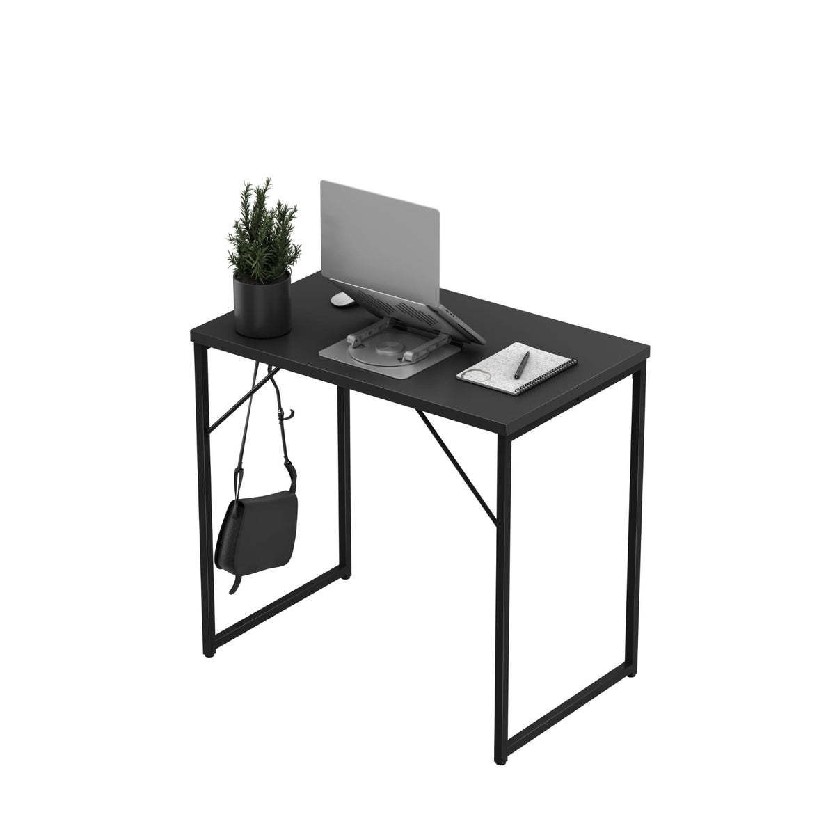 Mark Adler Leader 1.3 Small Desk, Black, 80 cm