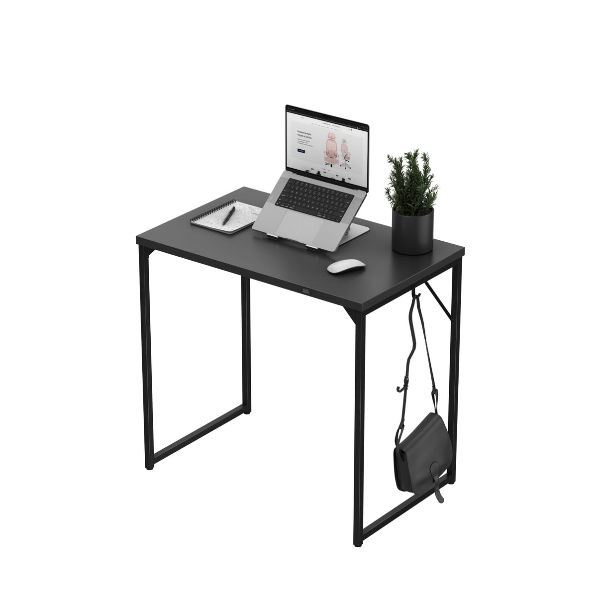 Mark Adler Leader 1.3 Small Desk, Black, 80 cm