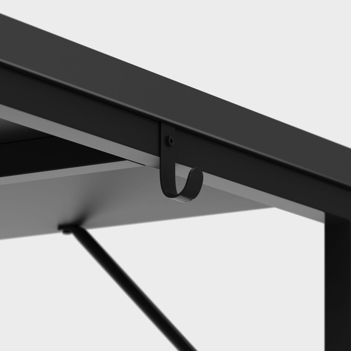 Mark Adler Leader 1.3 Small Desk, Black, 80 cm