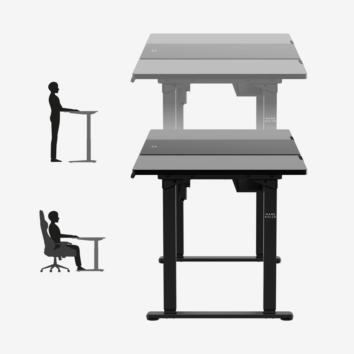 Mark Adler Leader 9.3 Black 160 cm electric desk