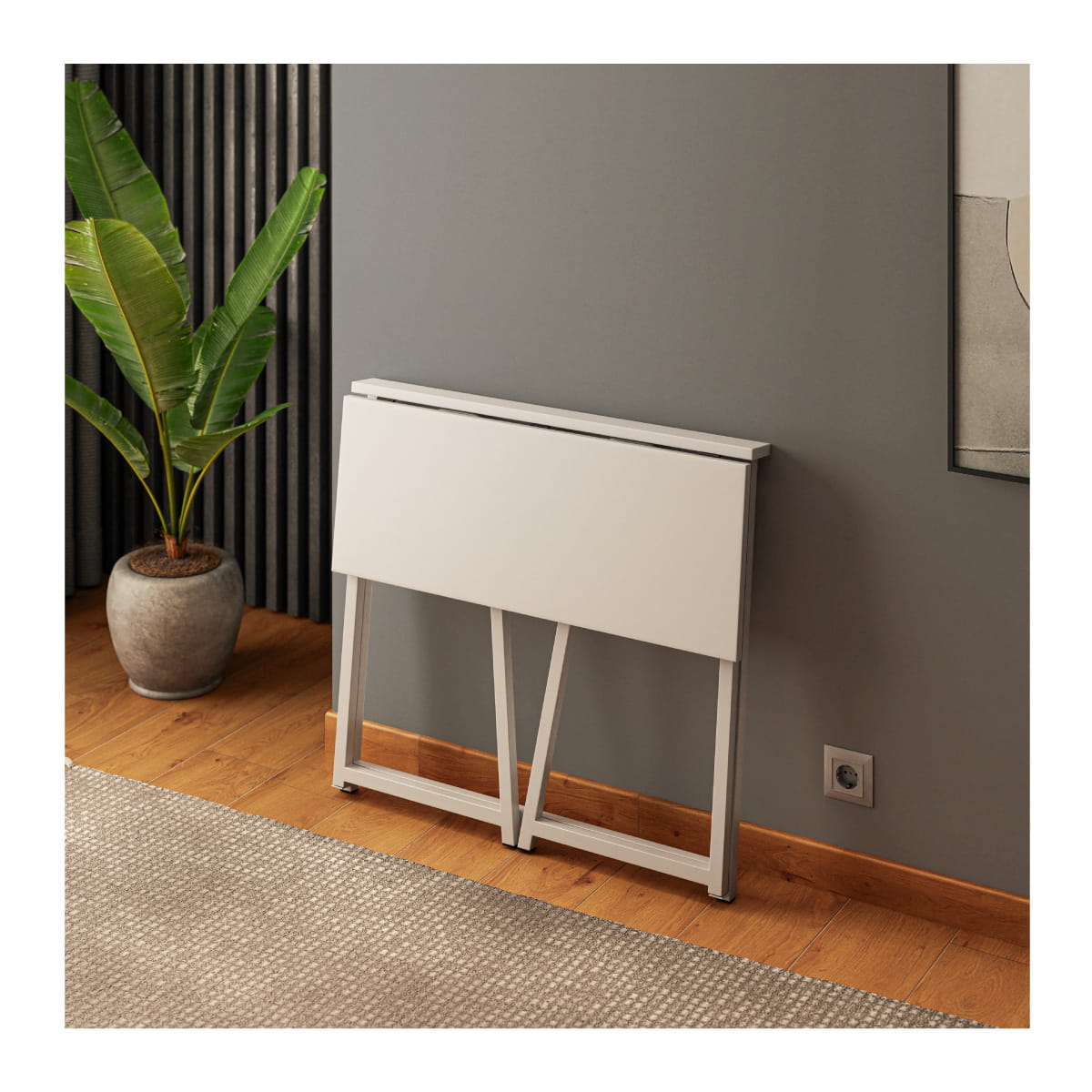 Mark Adler Leader 1.5 White 80 cm folding desk