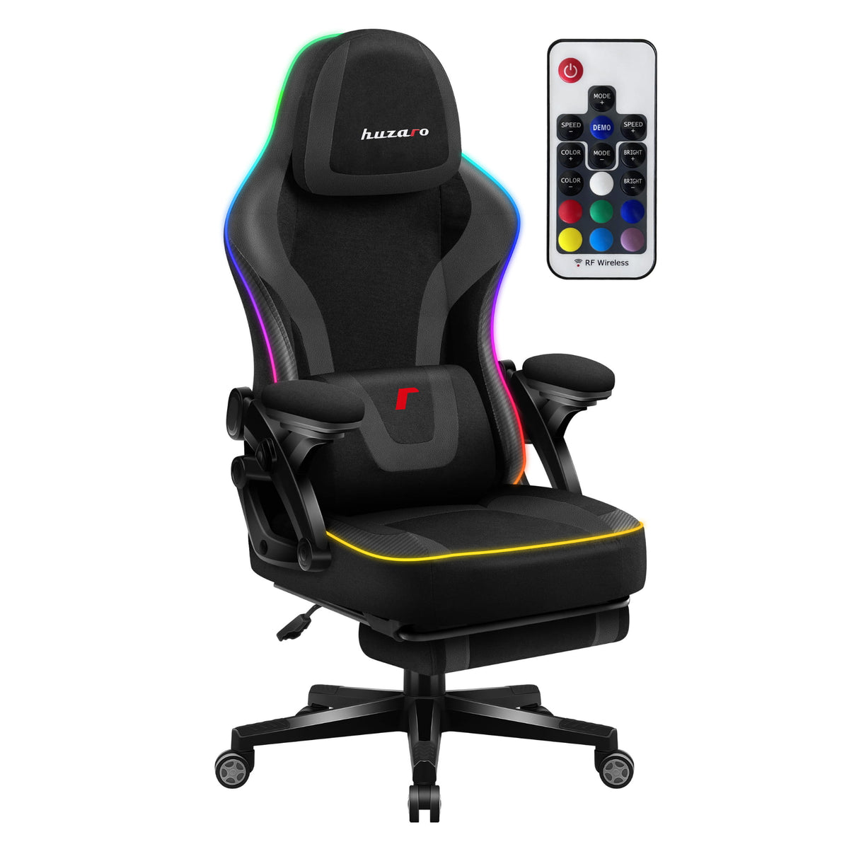 Huzaro Force 4.6 Black RGB Smart gaming chair