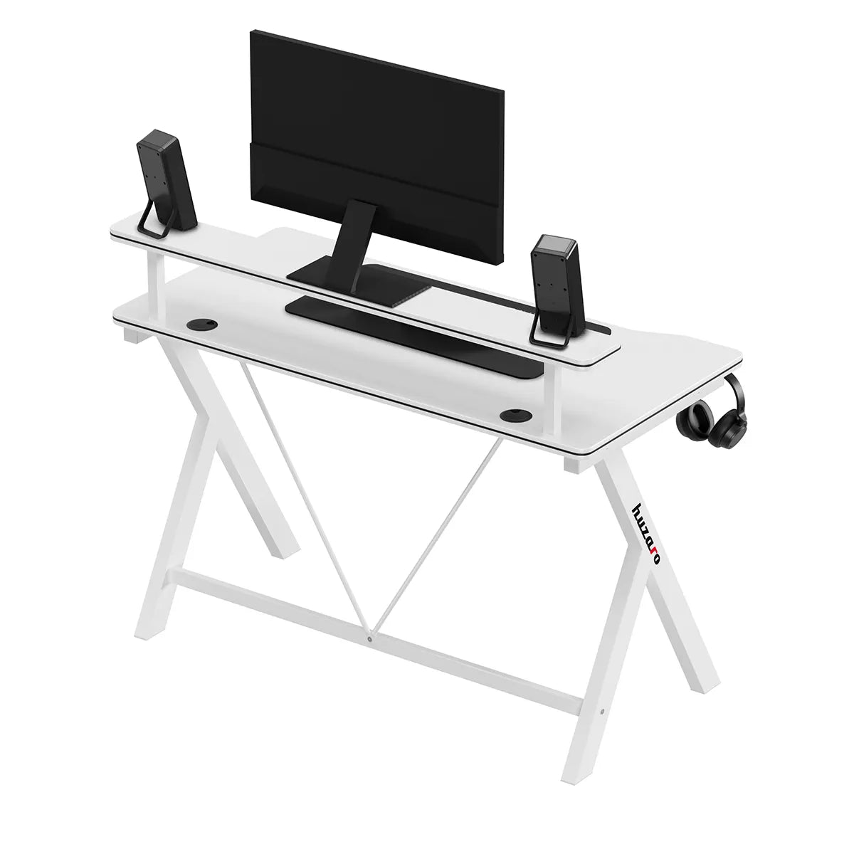 Huzaro Hero 1.9 White 120 cm gaming desk