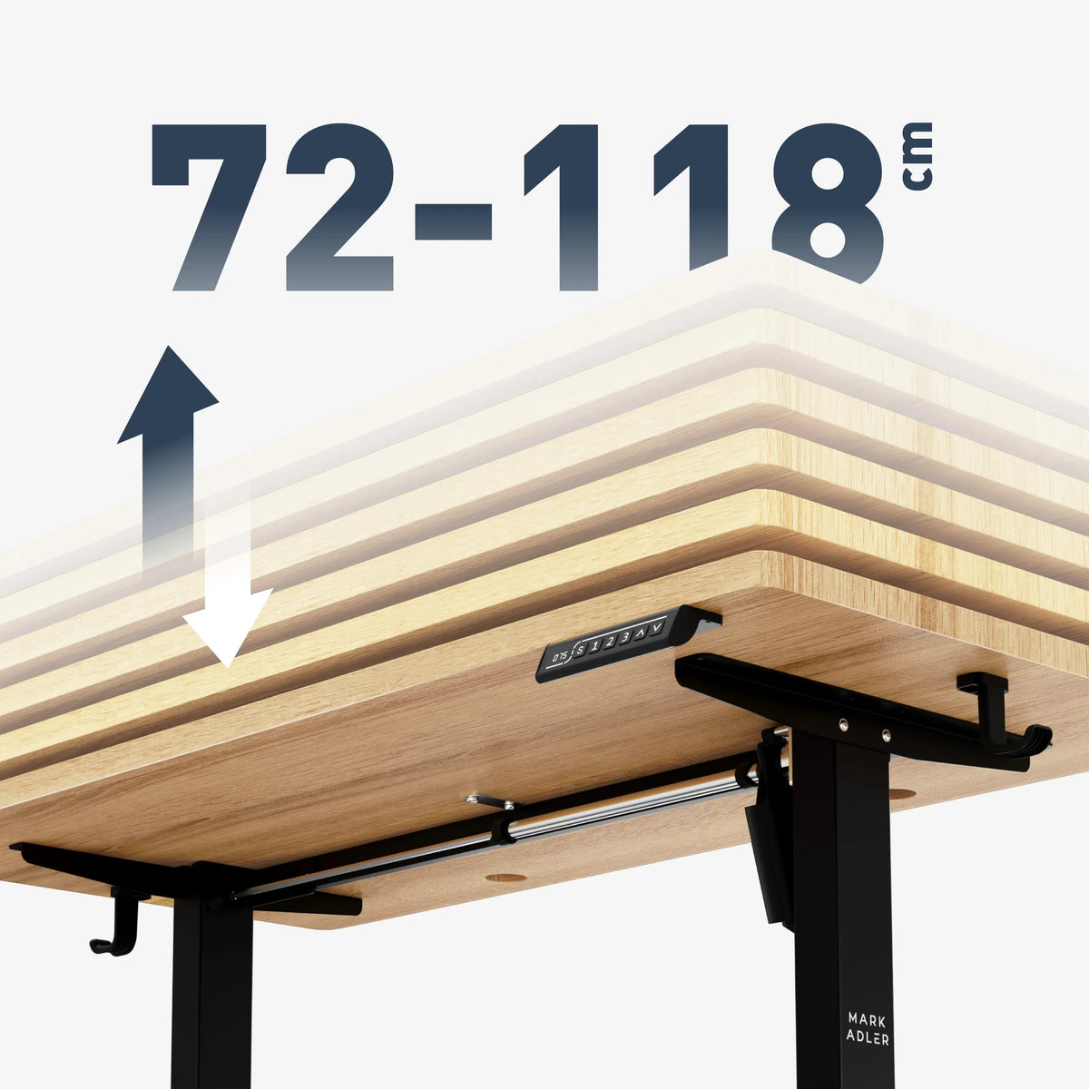 Mark Adler Leader 6.9 120 cm electric height-adjustable desk