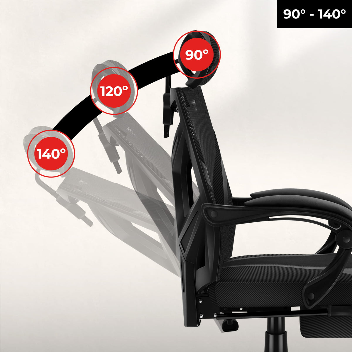 HUZARO COMBAT 5.0 Black Gaming Chair