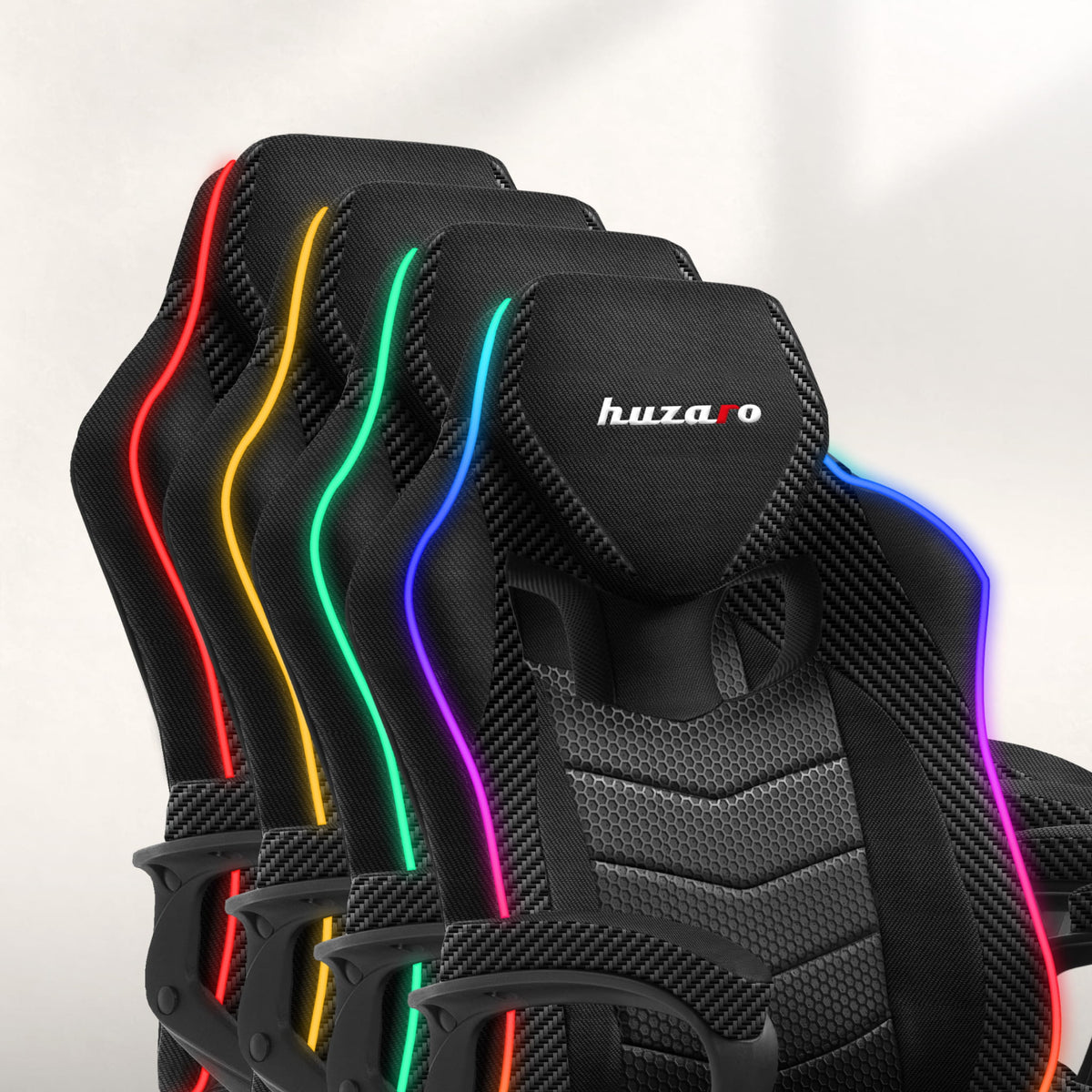 Huzaro Force 2.5 RGB Carbon Mesh Gaming Chair