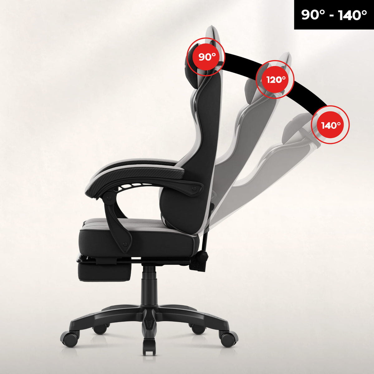 Huzaro Force 3.7 Grey gaming chair