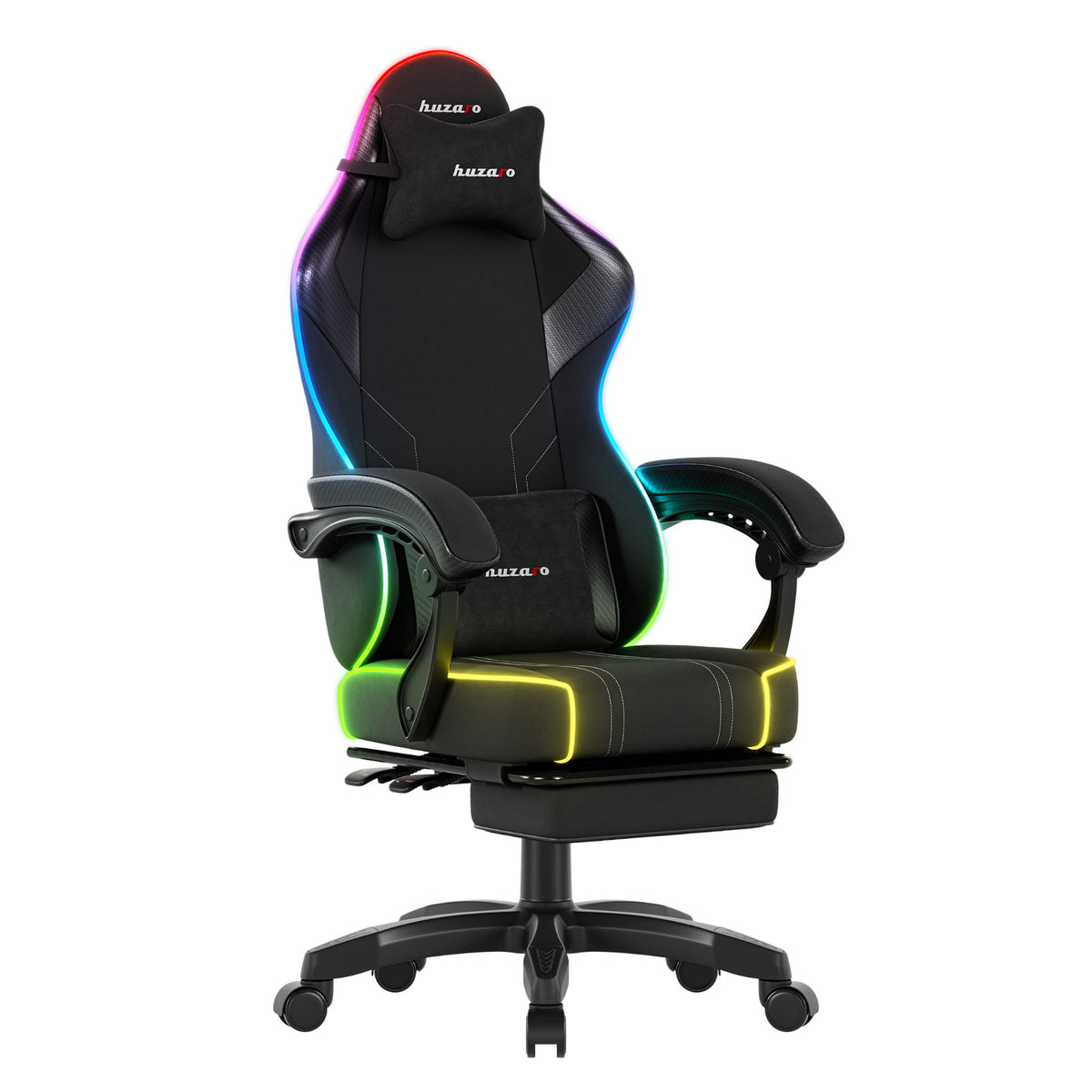 Huzaro Force 3.7 RGB Black gaming chair