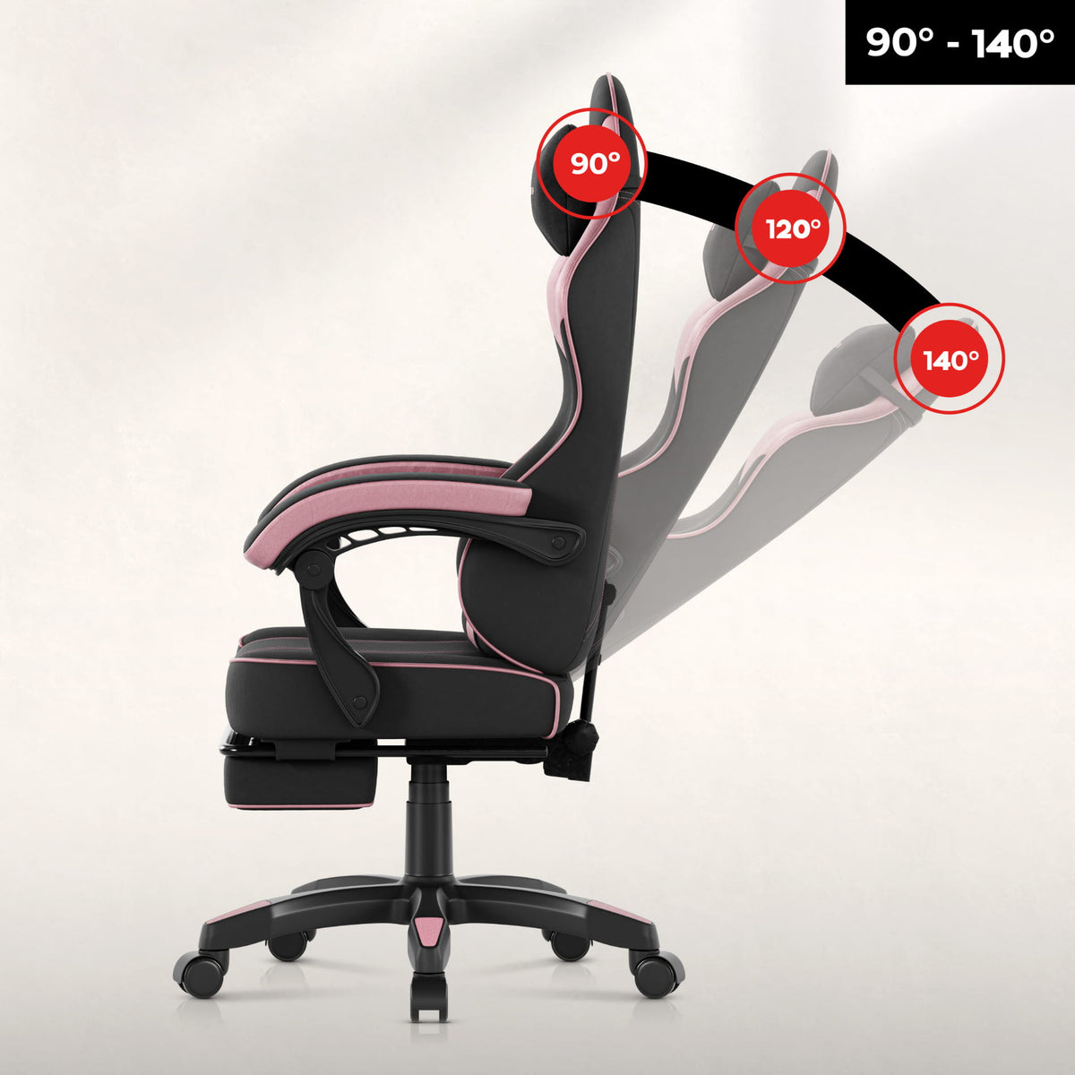 Huzaro Force 3.7 Pink gaming chair