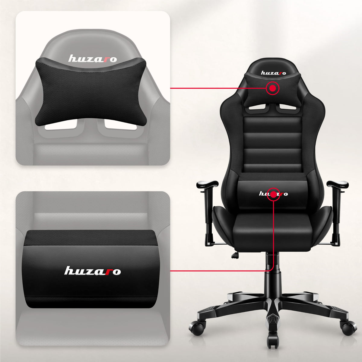 Huzaro RANGER 6.0 Black Children’s Gaming Chair