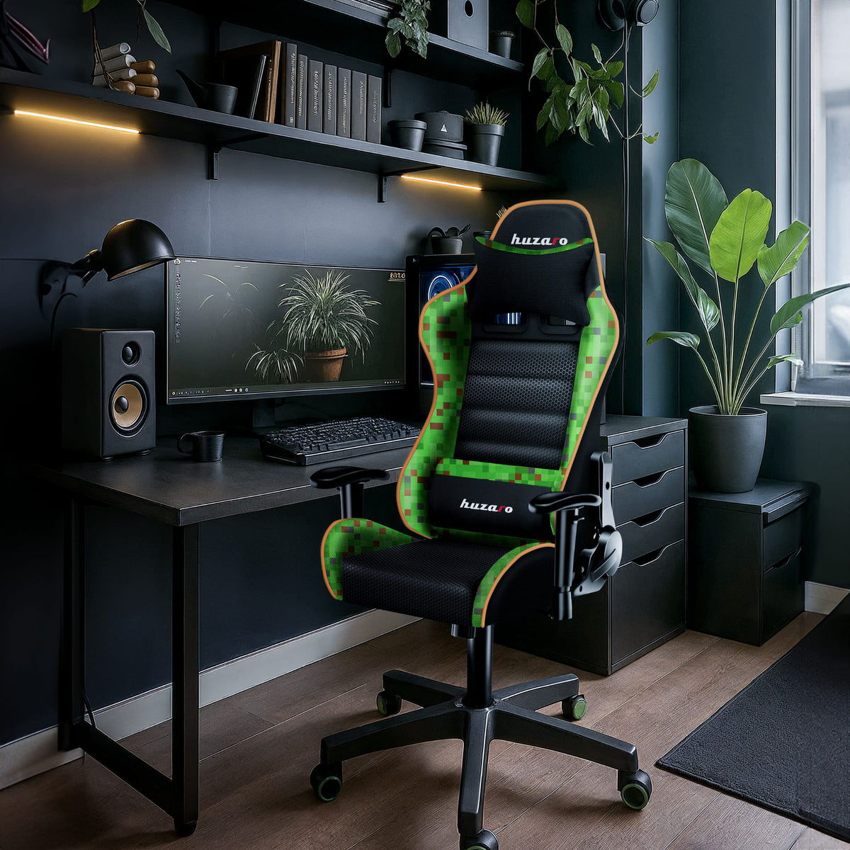 HUZARO RANGER 6.0 Pixel Mesh Children’s Gaming Chair
