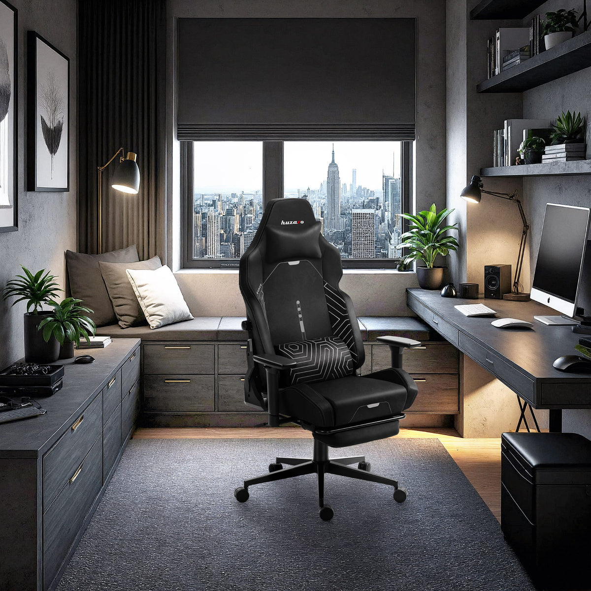 HUZARO FORCE 8.1 Black Gaming Chair