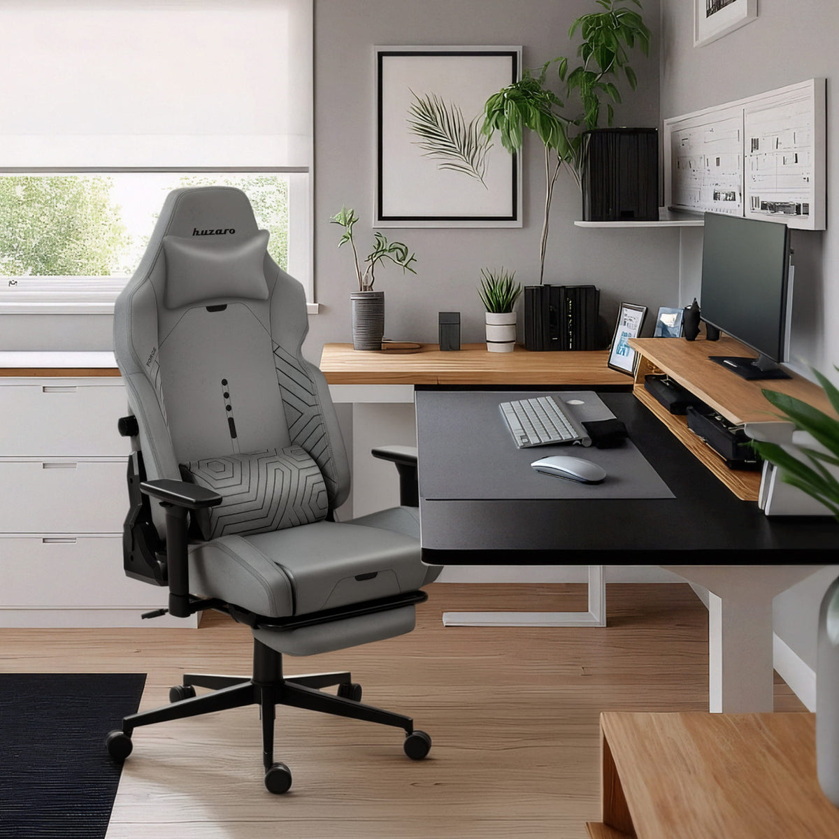 HUZARO FORCE 8.1 Grey Gaming Chair