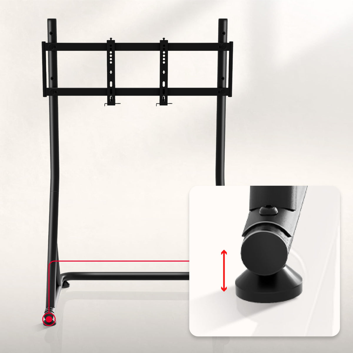 Huzaro Speed 9.1 sim racing TV stand