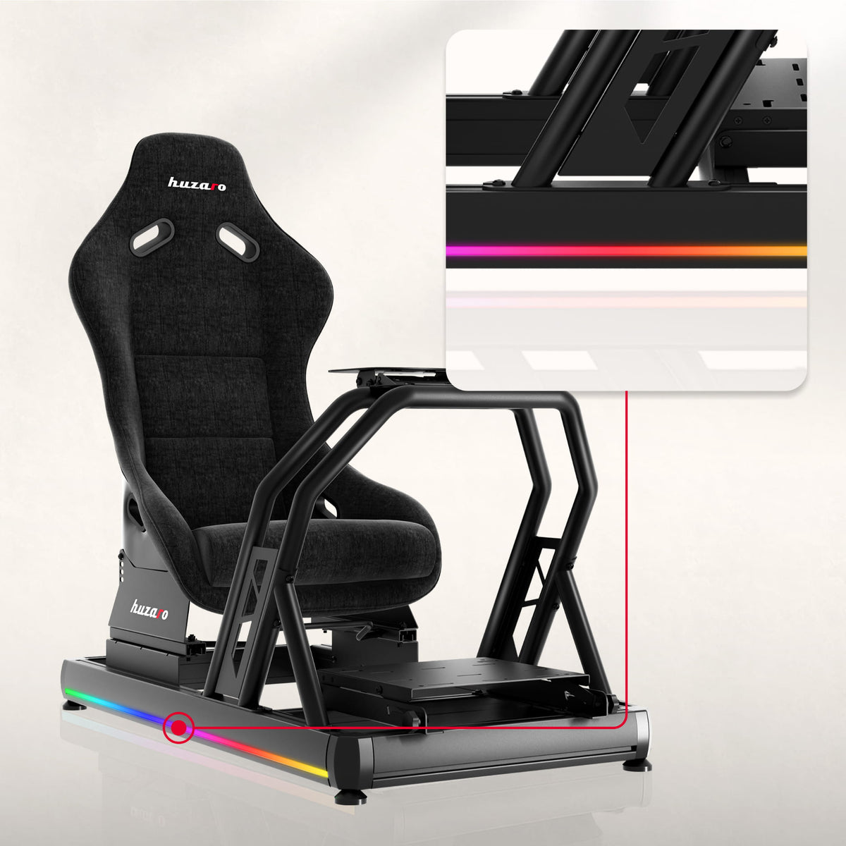 Huzaro Speed 9.0 sim racing cockpit