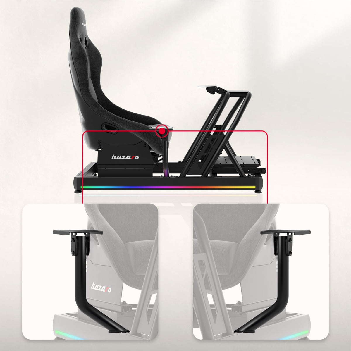 Huzaro Speed 9.0 sim racing cockpit