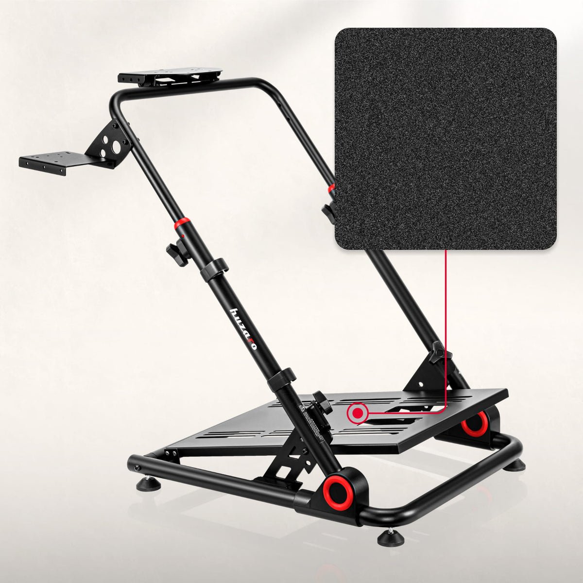 HUZARO SPEED 3.0 sim racing steering wheel mount