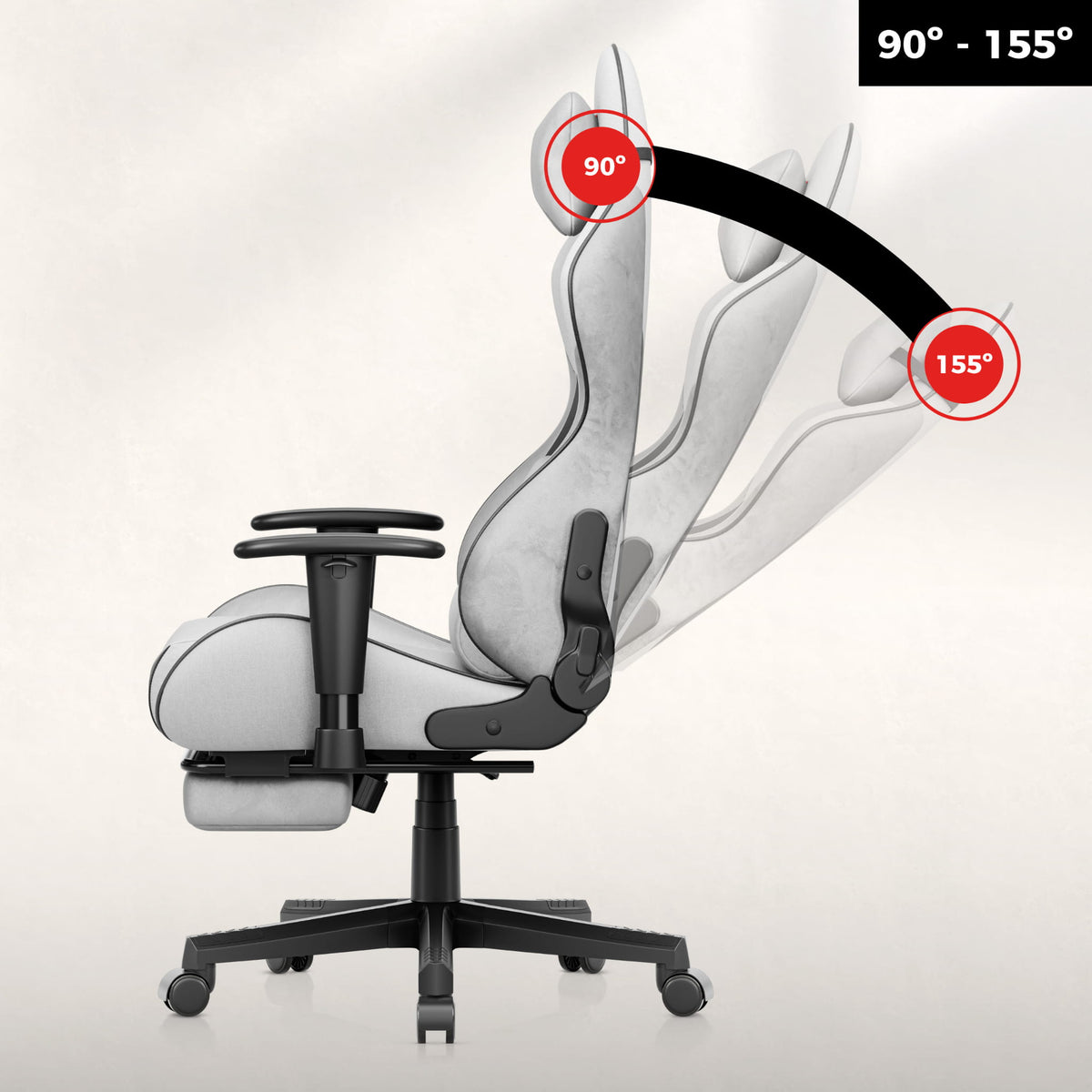 Huzaro Force 5.7 Grey gaming chair