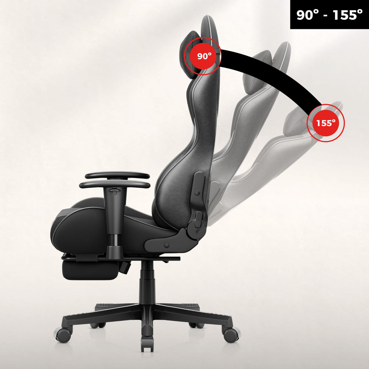 Huzaro Force 5.7 Black gaming chair