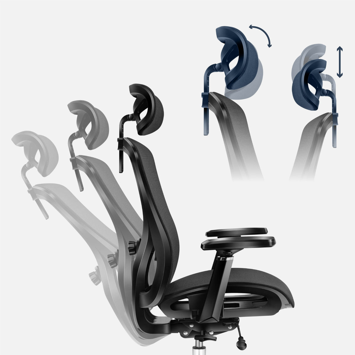 Mark Adler Expert 5.3 Black Mesh Ergonomic Chair
