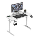 Mark Adler Leader 5.1 White 115 cm computer desk with shelf