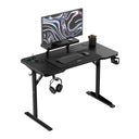 Mark Adler Leader 5.1 Black computer desk with shelf, 115 cm