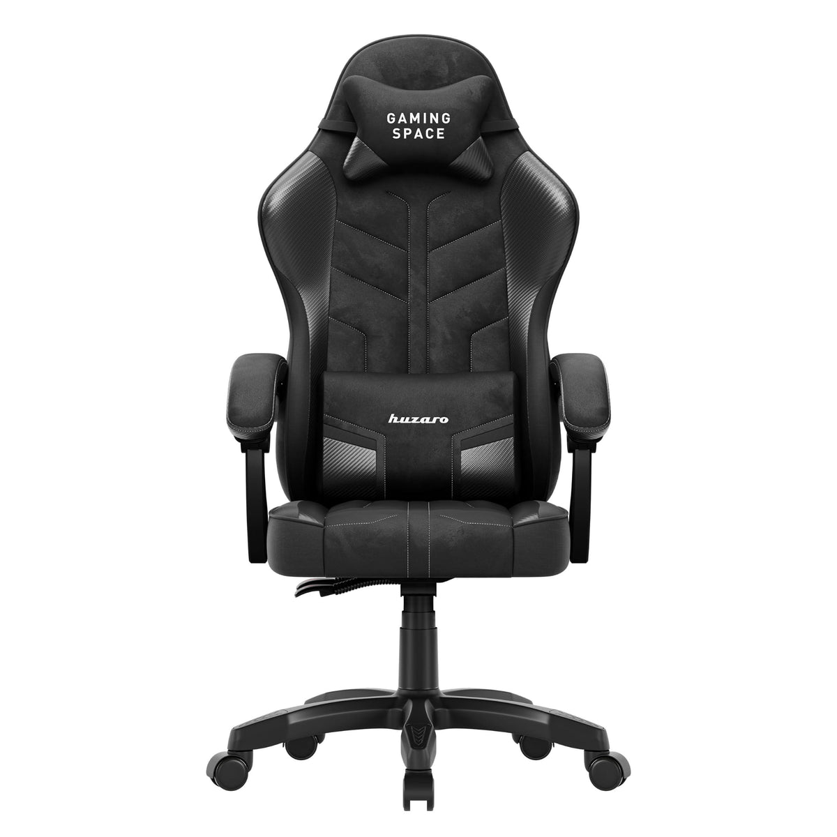 Huzaro Force 2.7 Black Carbon velour gaming chair – OUTLET