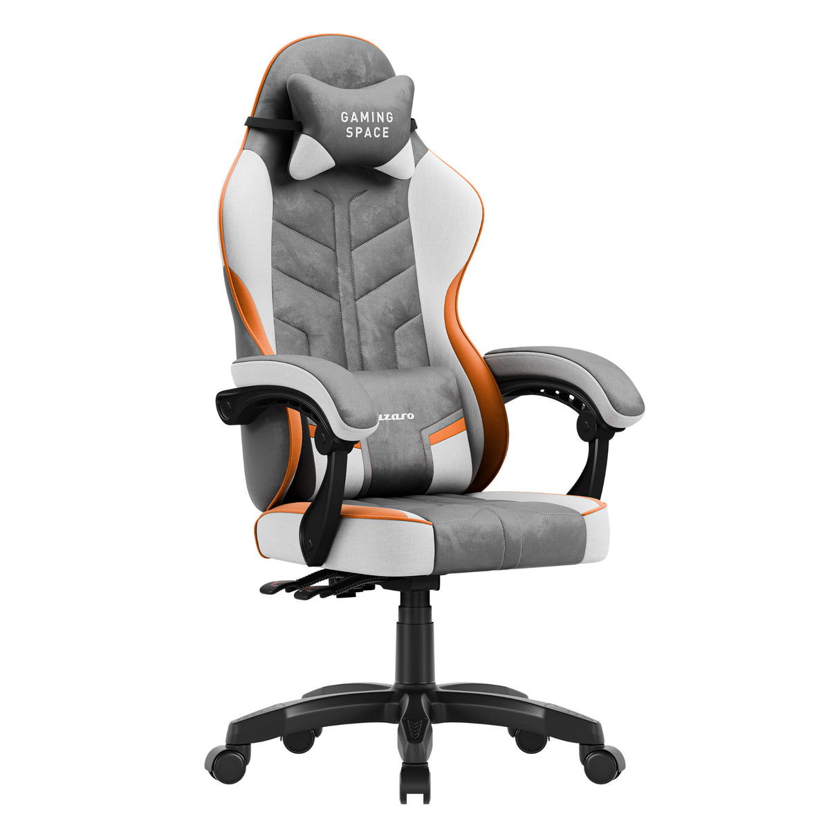 Huzaro Force 2.7 Grey Velour Gaming Chair – OUTLET