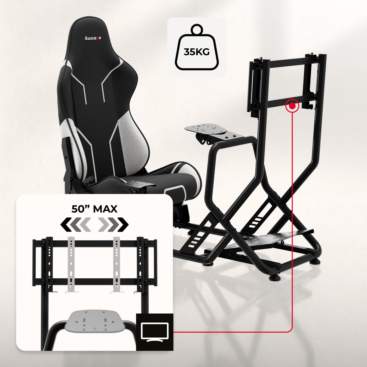 Huzaro Speed 6.0 sim racing cockpit
