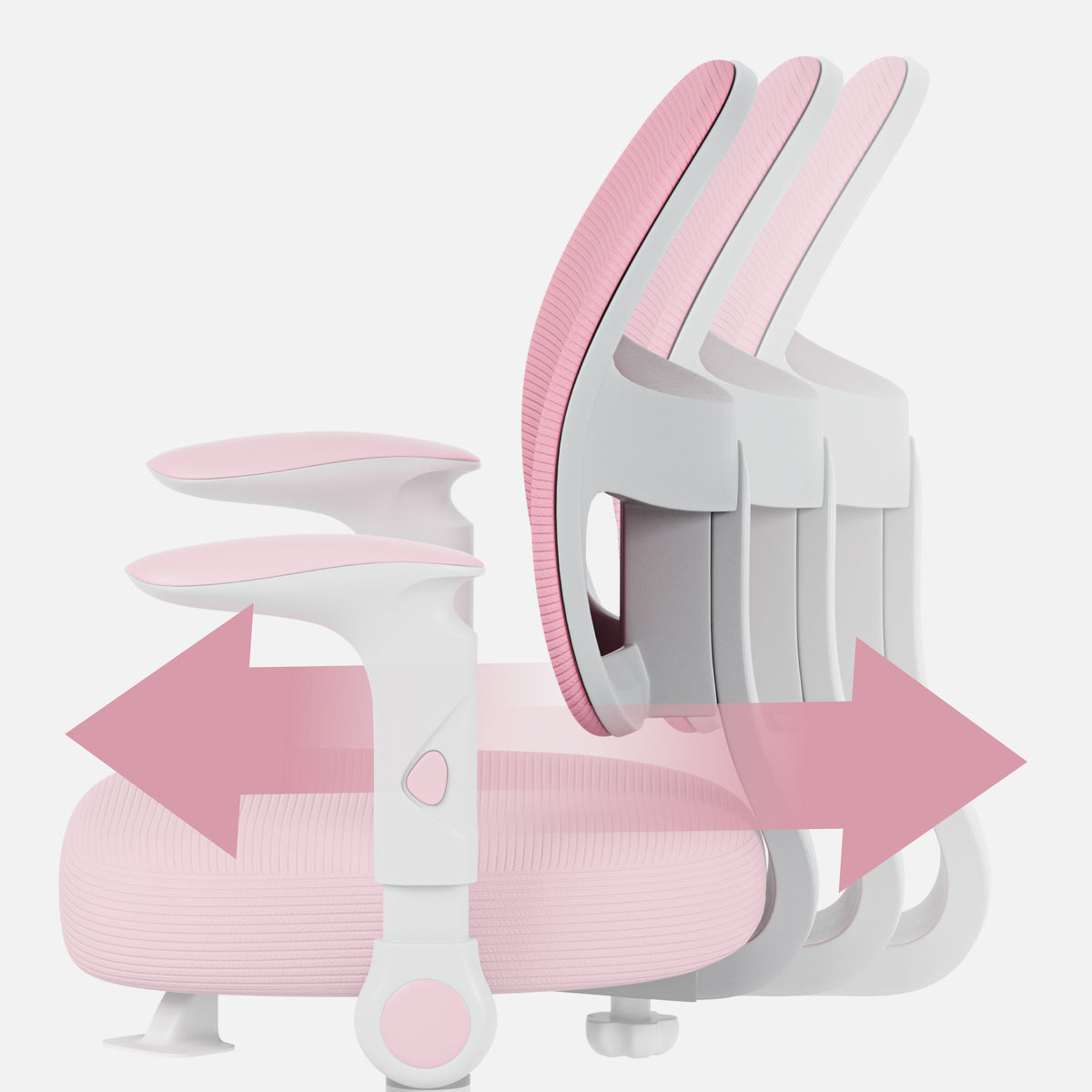 Mark Adler JUNIOR 5.0 Pink swivel chair
